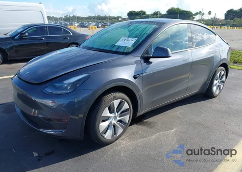 2023 Tesla Model Y Awd/Long Range Dual Motor All-Wheel Drive из США, поврежденный, VIN 7SAYGDEE3PA190494